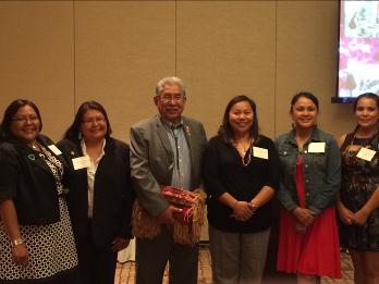 Cabinet Secretary Arthur Allison and AIBA Graduates