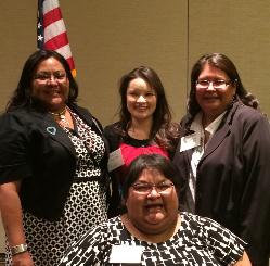 AIBA Presidents - Ervina Castillo-Newton, Alicia Ortega, and Christina Tewa 