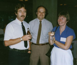 George, Don Duszynski and Marilyn Scott in early 1990s