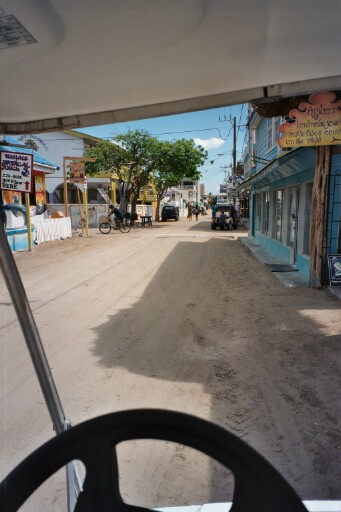 SP golf cart view