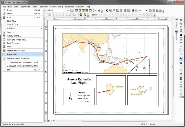 Export Map