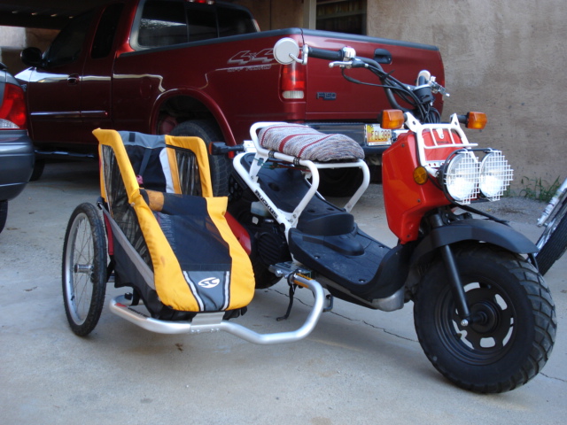 Sidecar for honda ruckus