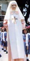 Actress Lisette Morelos as Sister Cecilia