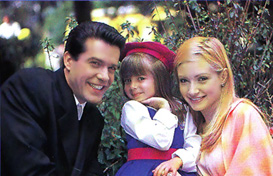 Miguel de León, Daniela Aedo and Lisette Morelos
