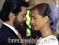 Miguel de León and Gabriela Spanic