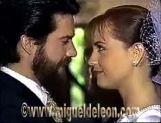 Miguel de León and Gabriela Spanic