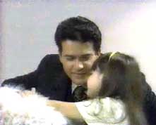 Miguel de León and child actress Andrea Lagunes