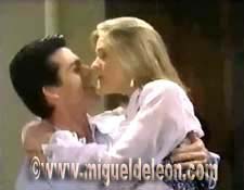 Miguel de León and Sonya Smith