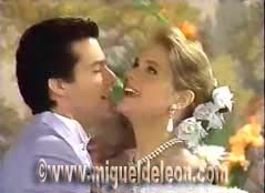 Miguel de León and Sonya Smith