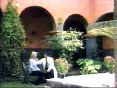 Outdoor setting of Dr. Valderrama's institute for the blind