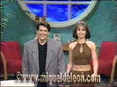 Miguel de León y su esposa, la actriz Gabriela Spanic