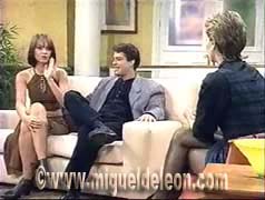 Gabriela Spanic, Miguel de León y Maite Delgado