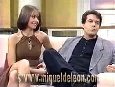 Gabriela Spanic y Miguel de León