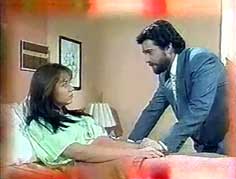 Actress Gabriela Spanic and Miguel de León
