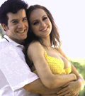 Miguel de León and Gabriela Spanic