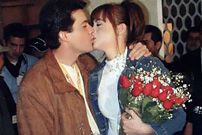 Miguel de León and Gabriela Spanic