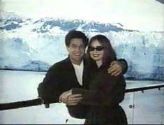 Miguel de León and Gabriela Spanic