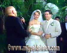 Oscar de León, Gabriela Spanic and Miguel de León