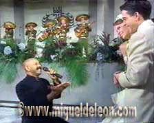 Oscar de León, Gabriela Spanic and Miguel de León