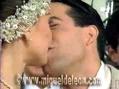 Miguel de León and Gabriela Spanic