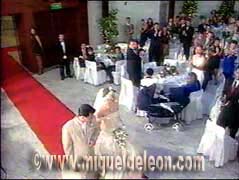 Miguel de León and Gabriela Spanic