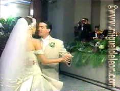 Miguel de León and Gabriela Spanic