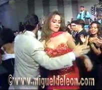Daniela Spanic and Miguel de León