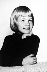 Nancy as a child