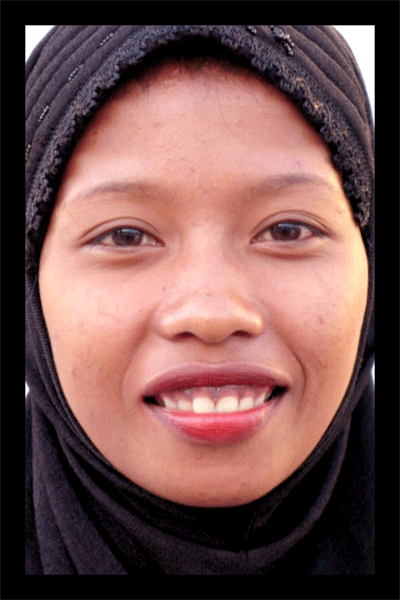 young village woman