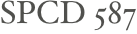 SPCD 587