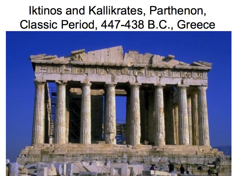 iktinos and kallikrates