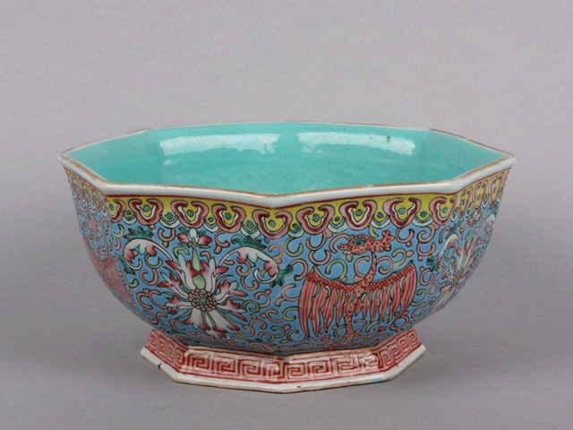 Polychrome bowl