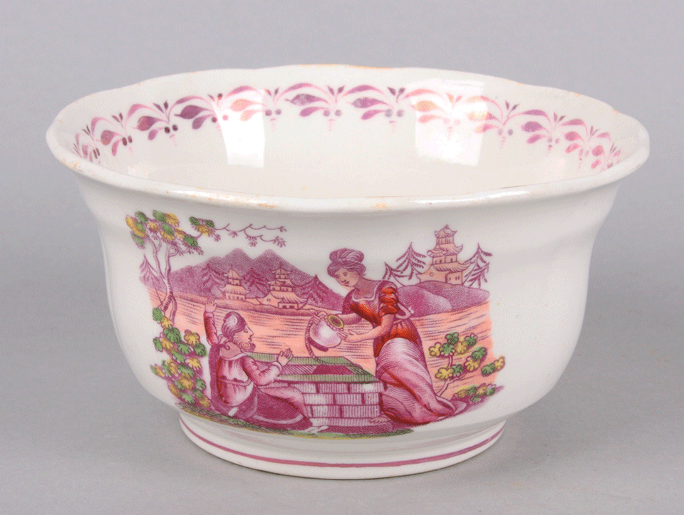 Sunderland lusterware bowl