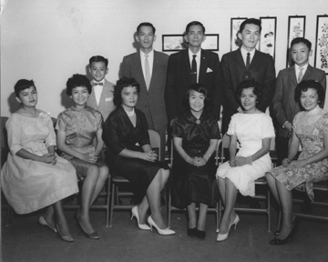 The Ong family in 1960