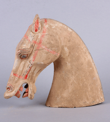 Han dynasty horse head