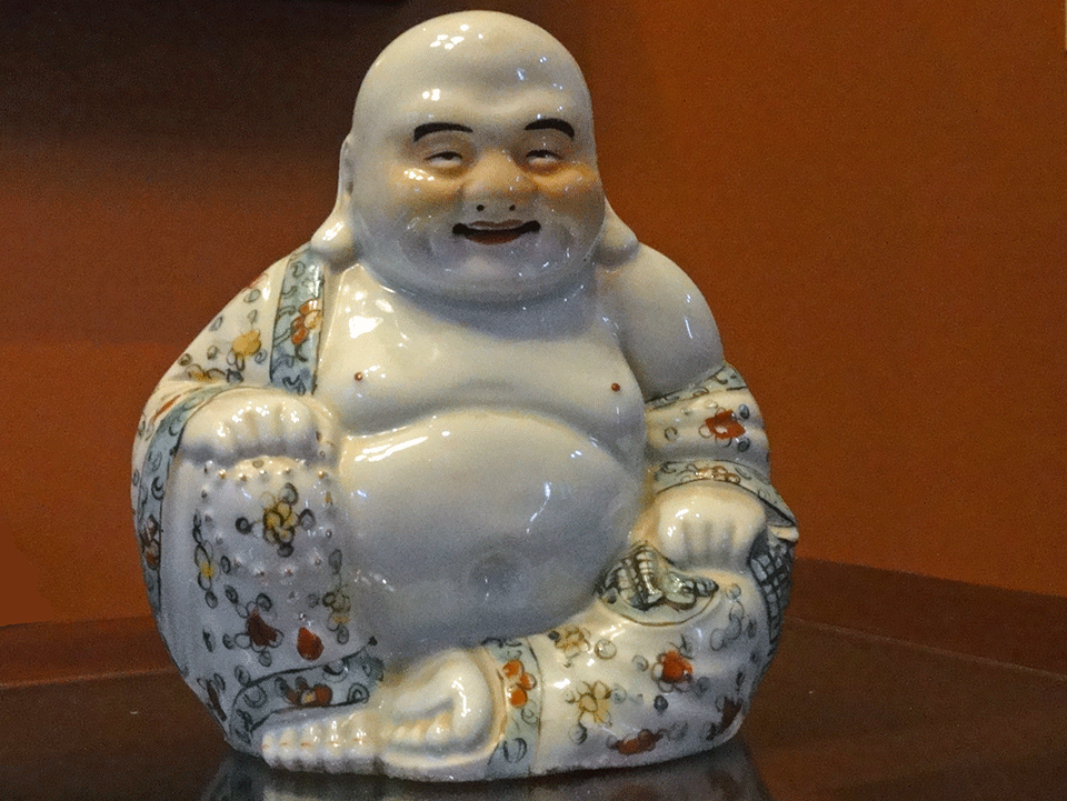 Chinese ceramic Budai (Laughing Buddha)
