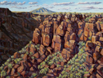 Big Arsenic Springs, Rio Grande Gorge oil by Jeff Potter AVAILABLE