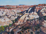 Boulder Canyon Shadows plein air oil by Jeff Potter AVAILABLE