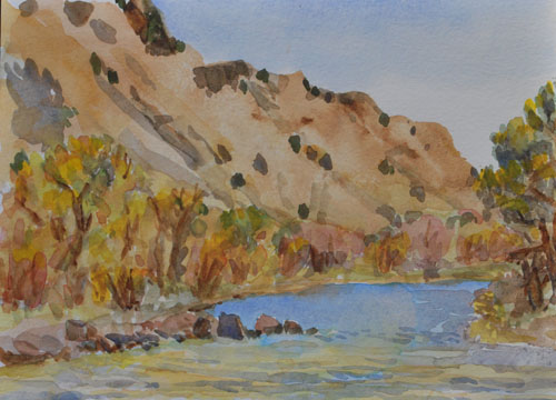 Click om image to visit my watercolor Paintings page