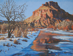 Winster Solstice, Chama River oil by Jeff Potter SOLD