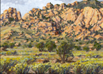 Cochise Stronghold oil painting by Jeff Potter AVAILABLE