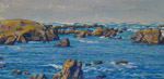 MacKerricher Cove Swells pastel by Jeff Potter AVAILABLE