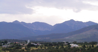 Truchas, NM in the Sangre de Cristo mountains