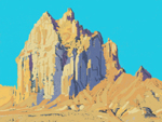 "Digital Shiprock" by Jeff Potter