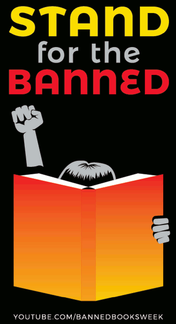 Stand for Banned books image