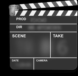 movie clapperboard