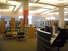 Library interior