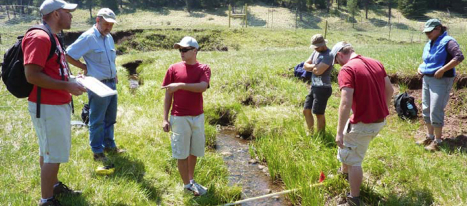 Water Resources Students Put Skills to Test in Northern NM [article image]