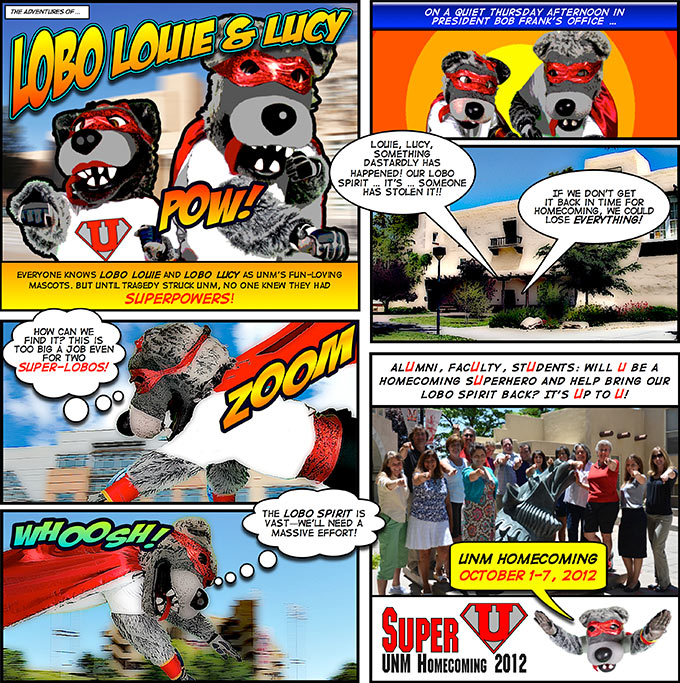 The Adventures of Lobo Louie & Lucy Comic