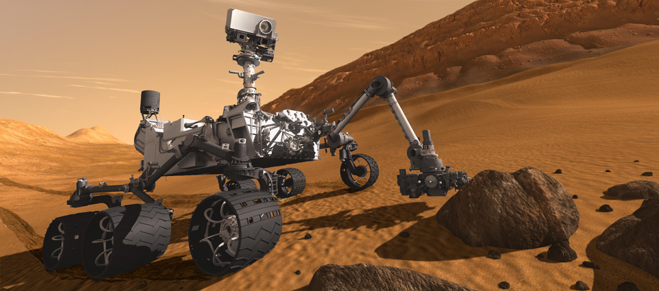 Ancient Water-rich Meteorite Linked to Martian Crust [article image]